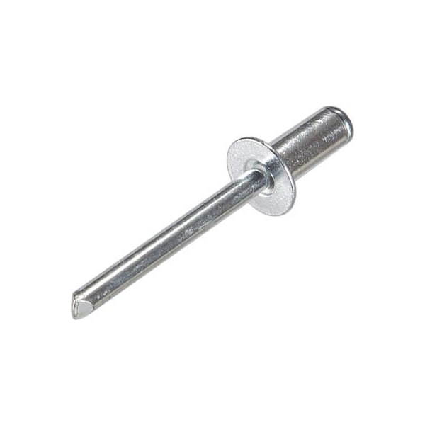 Pop Blind Rivet - 5/32 x 5-4 - Countersunk Head - Up to 1/4in Grip - Aluminum/Steel - Pkg of 500